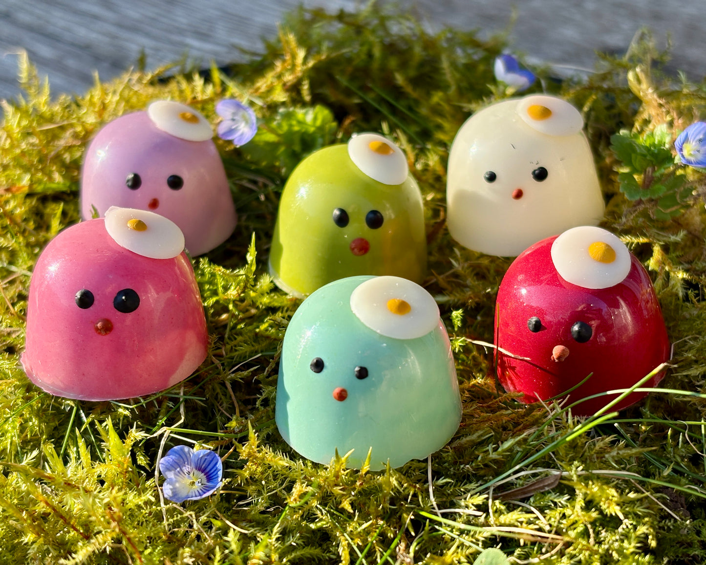 Osterküken (6Stück) - Bunt