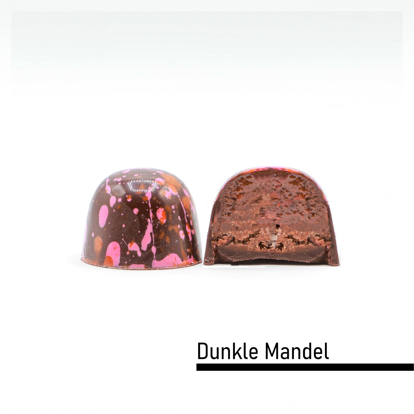 Dunkle Mandel / 6 Pralinen